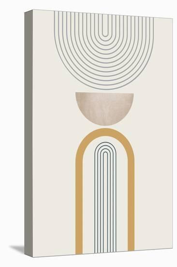 MidCentury Minimalist Boho 3-Urban Epiphany-Stretched Canvas