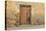 Middle East, Arabian Peninsula, Al Batinah South. Old wooden door on a building in Oman.-Emily Wilson-Premier Image Canvas