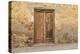 Middle East, Arabian Peninsula, Al Batinah South. Old wooden door on a building in Oman.-Emily Wilson-Premier Image Canvas