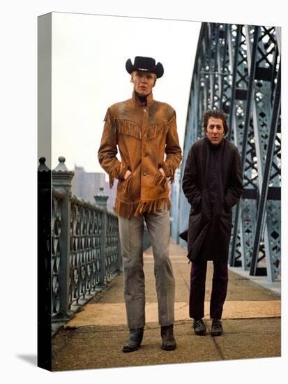 Midnight Cowboy, Jon Voight, Dustin Hoffman, 1969-null-Stretched Canvas