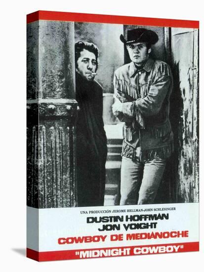 Midnight Cowboy, Spanish Movie Poster, 1969-null-Stretched Canvas