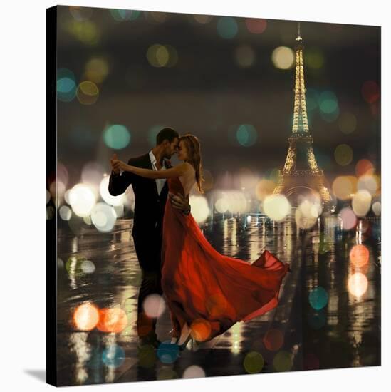 Midnight in Paris-Dianne Loumer-Stretched Canvas