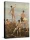 Midsummer Morning, 1908 (Oil on Canvas)-Henry Scott Tuke-Premier Image Canvas