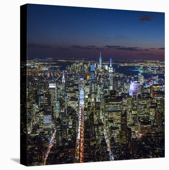 Midtown Manhattan, New York City, New York, USA-Jon Arnold-Premier Image Canvas