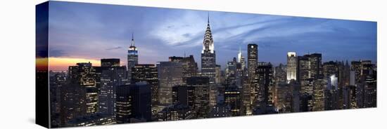 Midtown Skyline with Chrysler Building and Empire State Building, Manhattan, New York City, USA-Jon Arnold-Premier Image Canvas