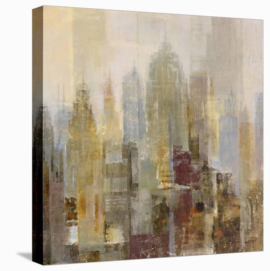 Midtown View II-Longo-Stretched Canvas