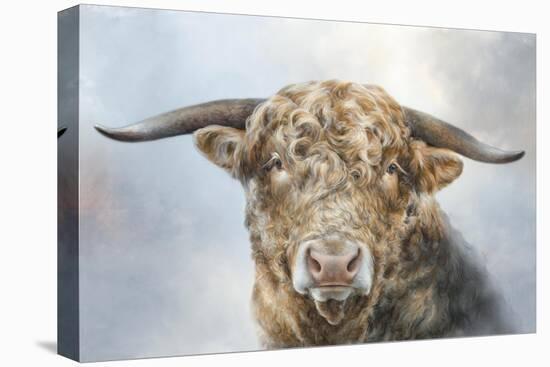 Mighty Bull-Dina Perejogina-Stretched Canvas