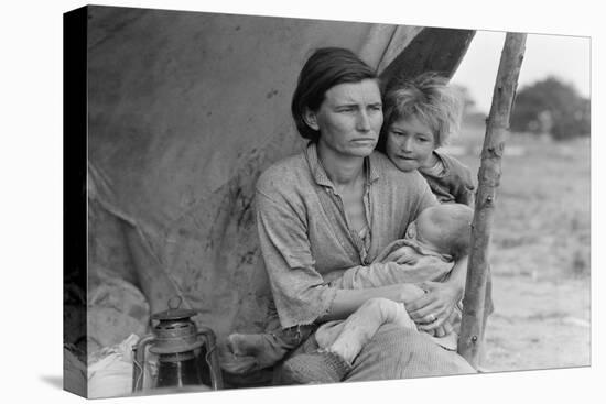 Migrant Agricultural Worker's Family-Dorothea Lange-Stretched Canvas