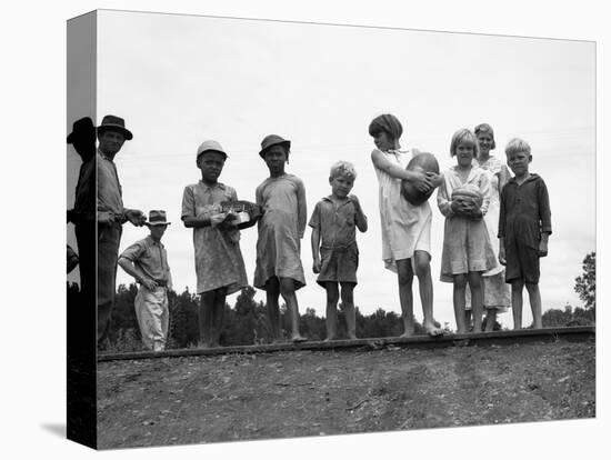 Migrant Families, 1936-Dorothea Lange-Premier Image Canvas