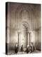 Mihrab of Mosque of Mohammed-Ben-Qalaum (14th Century) in Cairo-Emile Prisse d'Avennes-Premier Image Canvas