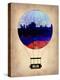 Milan Air Balloon-NaxArt-Stretched Canvas