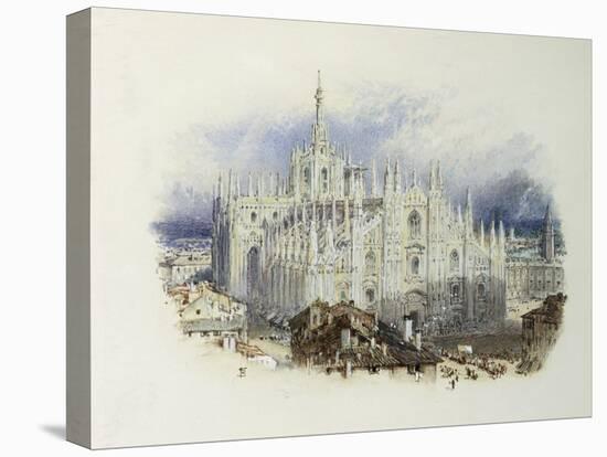 Milan Cathedral, Italy-Myles Birket Foster-Premier Image Canvas