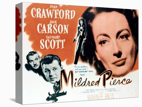 Mildred Pierce, 1945, Directed by Michael Curtiz-null-Premier Image Canvas