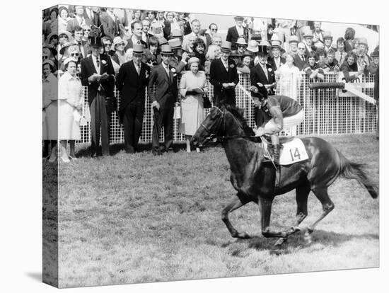 Milford Horseracing and Jockey Lester Piggott-null-Premier Image Canvas
