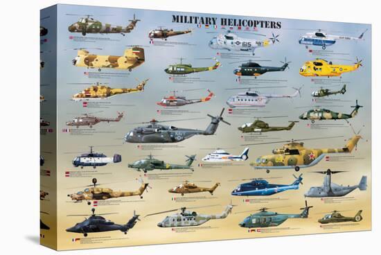 Military Helicopters-null-Stretched Canvas