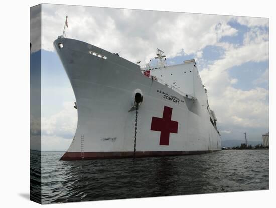 Military Sealift Command Hospital Ship Usns Comfort at Port-Stocktrek Images-Premier Image Canvas