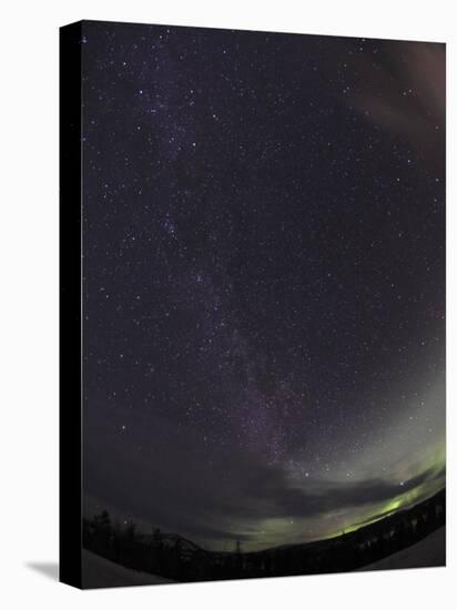 Milky Way and Aurora-Stocktrek Images-Premier Image Canvas