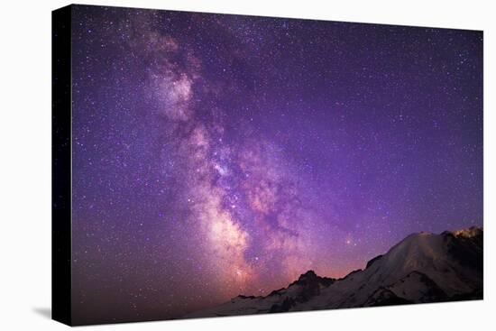 Milky Way (Constellation Sagittarius), Mt Rainier NP, Washington, USA-Gary Luhm-Premier Image Canvas