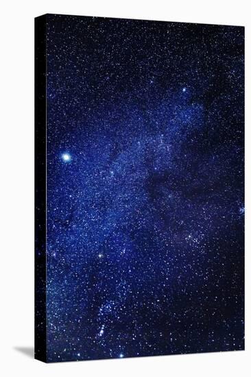 Milky Way Galaxy, Lapland, Sweden-null-Premier Image Canvas