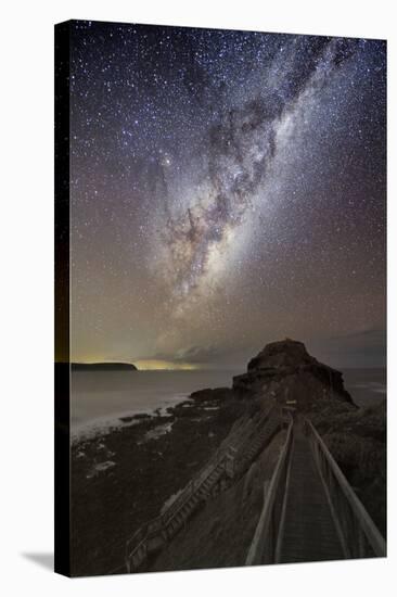 Milky Way Over Cape Schanck, Australia-Alex Cherney-Premier Image Canvas