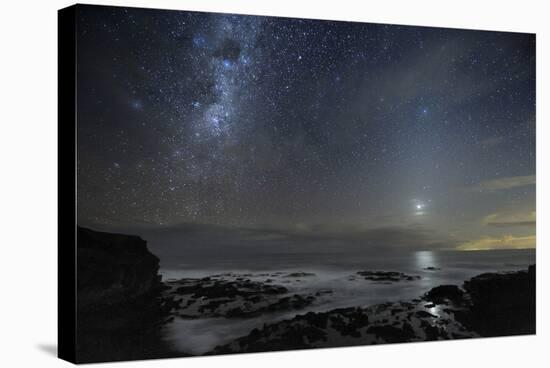 Milky Way Over Cape Schanck, Australia-Alex Cherney-Premier Image Canvas