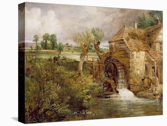 Mill at Gillingham, Dorset, 1825-26-John Constable-Premier Image Canvas
