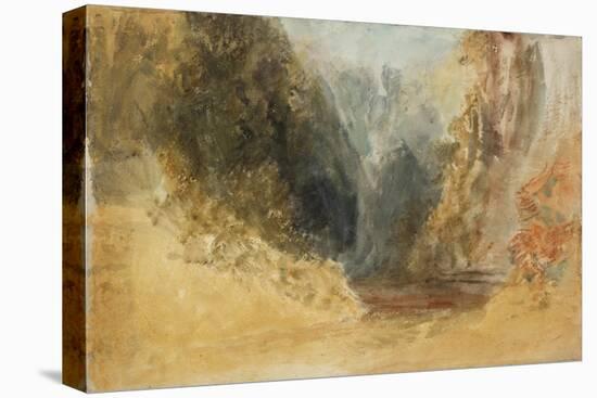 Mill Gill Fall, near Askrigg, Wensleydale-Joseph Mallord William Turner-Premier Image Canvas