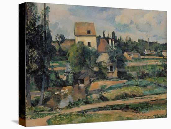 Mill on the Couleuvre at Pontoise, 1881-Paul C?zanne-Premier Image Canvas