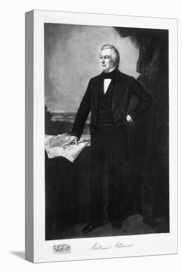 Millard Fillmore, 13th President of the United States of America, (1901)-Unknown-Premier Image Canvas