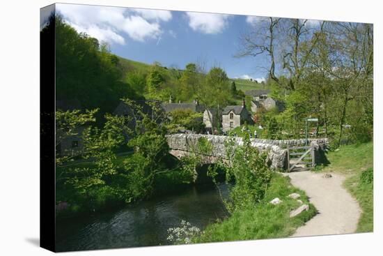 Milldale, Dovedale, Derbyshire-Peter Thompson-Premier Image Canvas