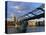 Millennium Bridge and St. Pauls, London, England-John Miller-Premier Image Canvas