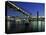 Millennium Bridge and Tate Modern, London, England-Alan Copson-Premier Image Canvas