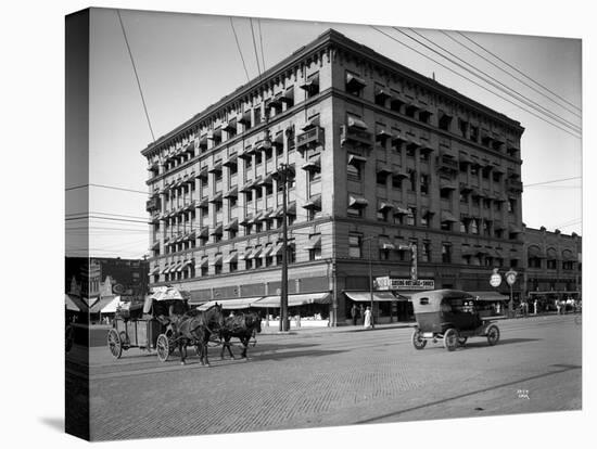 Miller Building, North Yakima, WA, 1915-Ashael Curtis-Premier Image Canvas