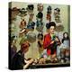 "Millinery Shop," March 10, 1945-John Falter-Premier Image Canvas