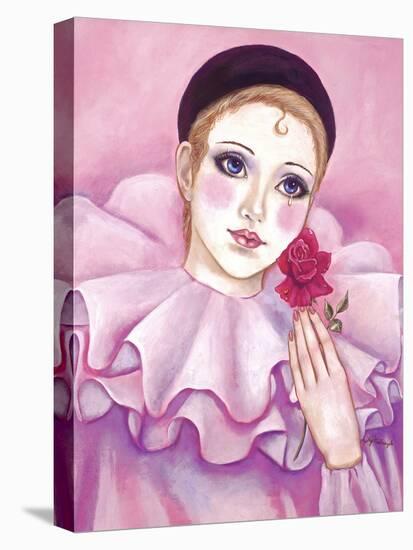 Mime with Rose-Judy Mastrangelo-Premier Image Canvas