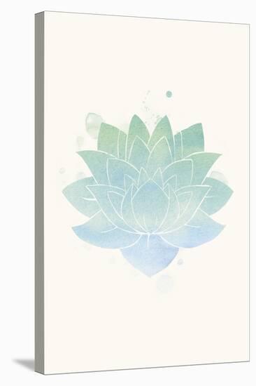 Mindfulness - Lotus-null-Stretched Canvas