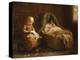 Minding the Baby-Evert Pieters-Premier Image Canvas