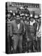 Miners with Boss of Communist Run Miners Union in Bolivia Ireno Pimentel-Dmitri Kessel-Premier Image Canvas