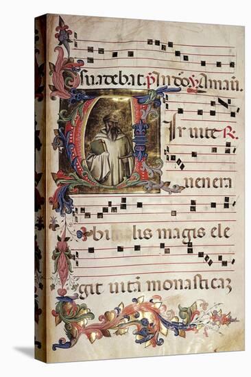 Miniature, Choir of Saint Romuald, Italy 15th Century-Lorenzo Monaco-Premier Image Canvas