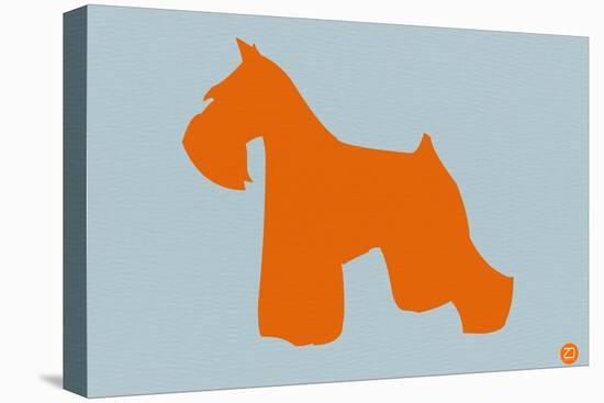 Miniature Schnauzer Orange-NaxArt-Stretched Canvas