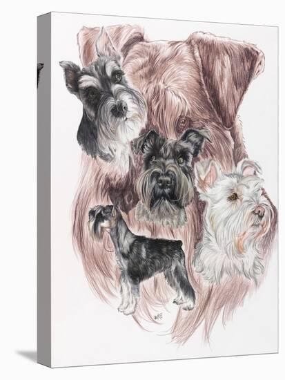 Miniature Schnauzer-Barbara Keith-Premier Image Canvas