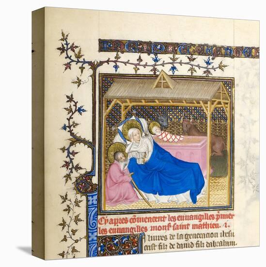 Miniature with Nativity of Christ-French-Premier Image Canvas