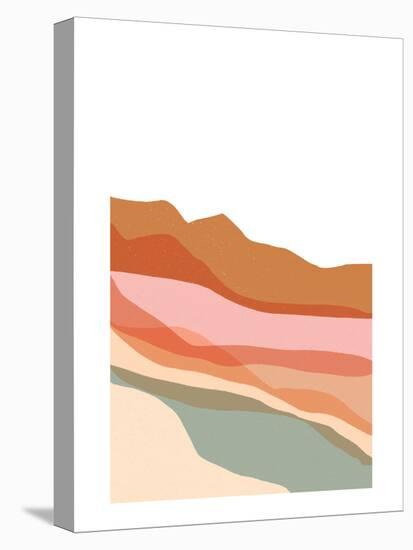 Minimalist Desert Landscape 2-null-Stretched Canvas