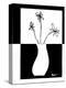 Minimalist Flower in Vase IV-Jennifer Goldberger-Stretched Canvas