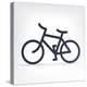 Minimalistic Bicycle Icon-pashabo-Stretched Canvas