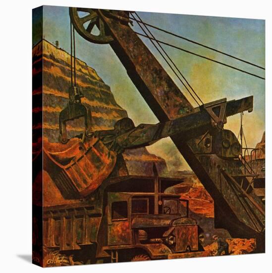 "Mining for Ore," November 22, 1947-John Atherton-Premier Image Canvas