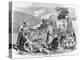 Mining Life in California: Chinese Miners, Pub. 1857-null-Premier Image Canvas