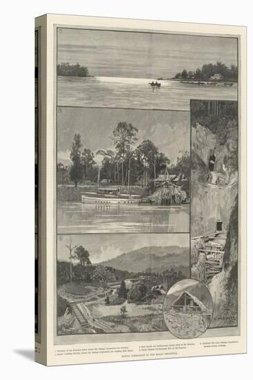 Mining Operations in the Malay Peninsula-Charles Auguste Loye-Premier Image Canvas