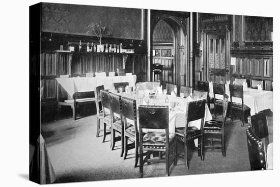 Ministers' Table, House of Commons Dining Room, Palace of Westminster, London, C1905-null-Premier Image Canvas
