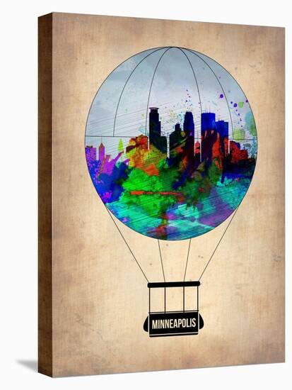 Minneapolis Air Balloon-NaxArt-Stretched Canvas